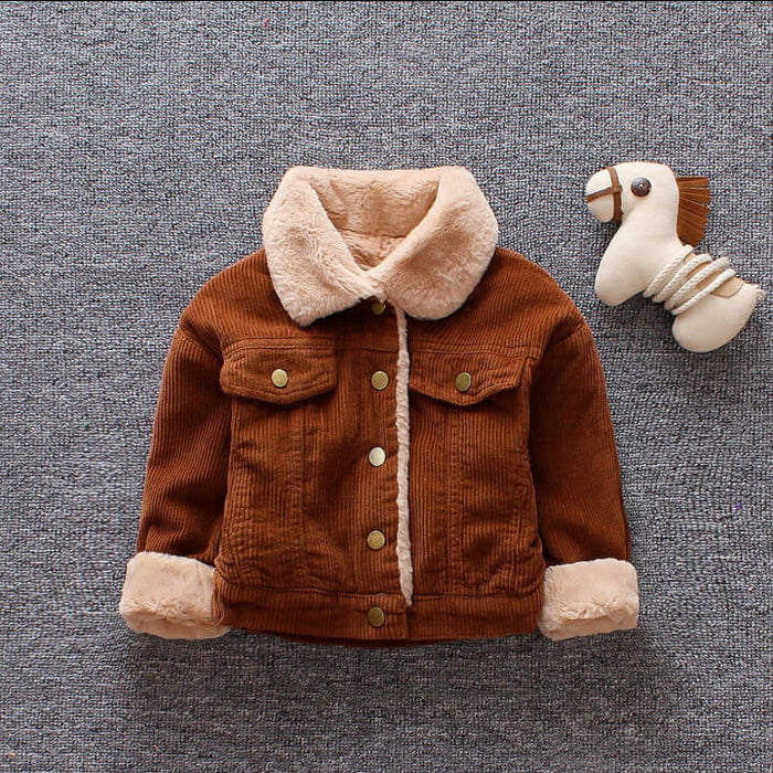 Children's Long Sleeve Zip-Up Jacket | Cotton Zipper Hoodie For Kids