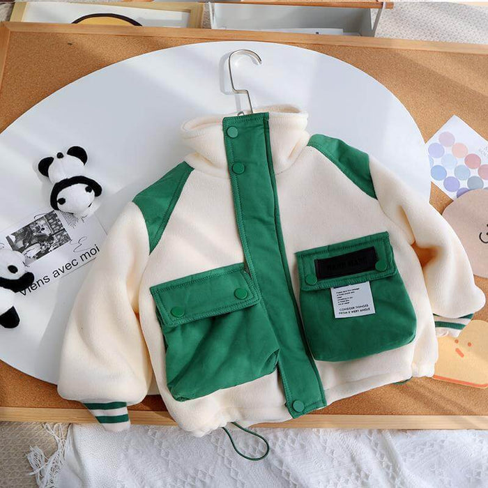Children's Thickened Polar Fleece Jacket | Warm Fleece Jacket For Kids