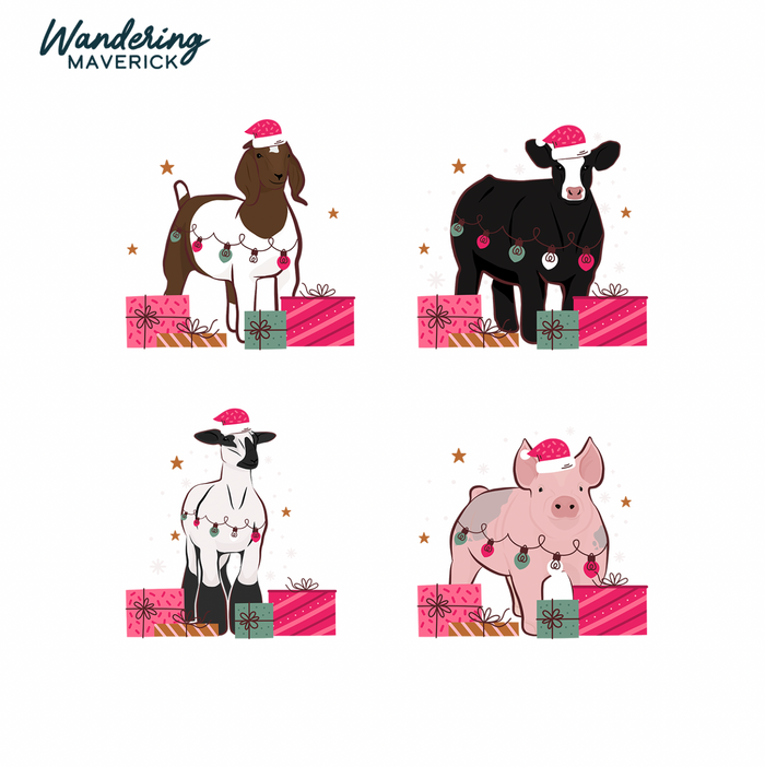 Christmas Present- Choose Your Animals – Infant/Toddler/Youth