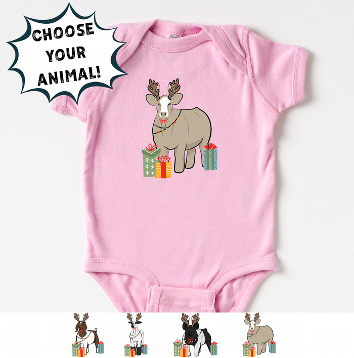 Christmas Reindeer- Choose Your Animals – Infant/Toddler/Youth