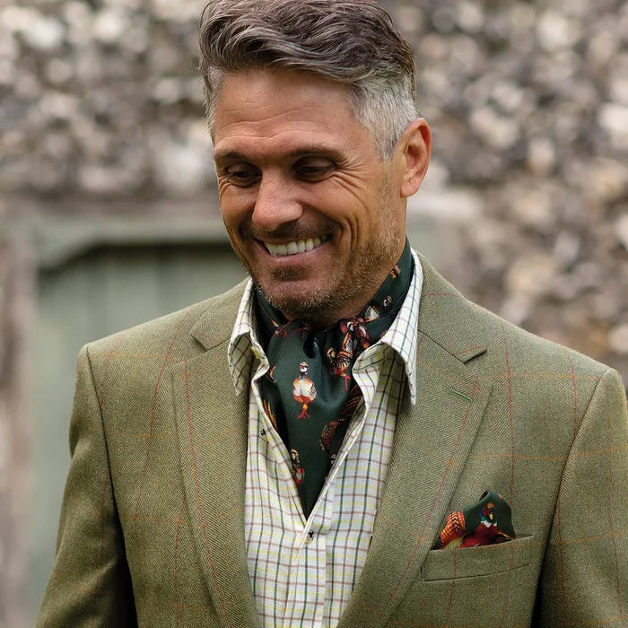 Clare Haggas Cravat - Here Come the Boys