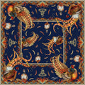 Clare Haggas Medium Square Scarf - Heads or Tails