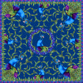 Clare Haggas Shawl - Pluming Marvelous