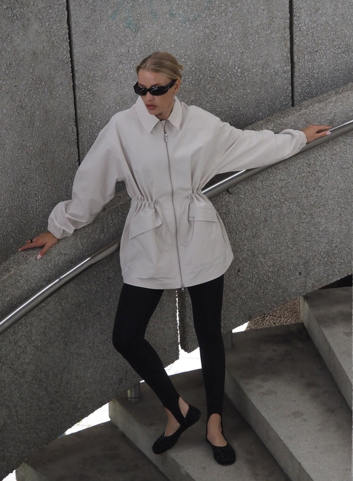 Clay Waterproof Zip Jacket