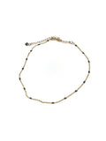 Delicate Hearts Anklet in Gold plated sterling