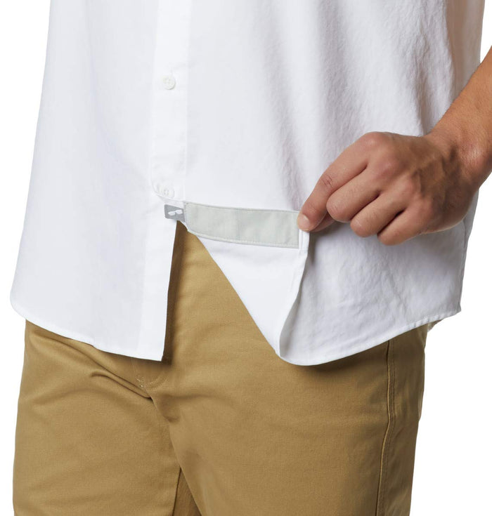 Columbia Blood and Guts III - Camisa de Manga Corta para Hombre, Impermeable