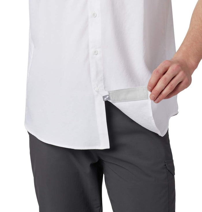 Columbia Blood and Guts III - Camisa de Manga Corta para Hombre, Impermeable