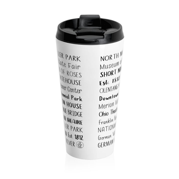 Columbus, OH Travel Mug