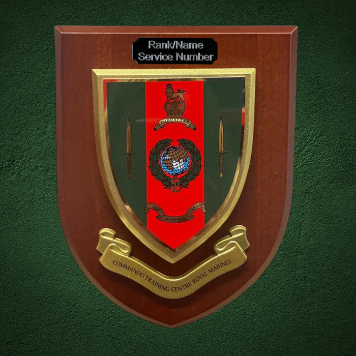Commando Training Centre Plaque
