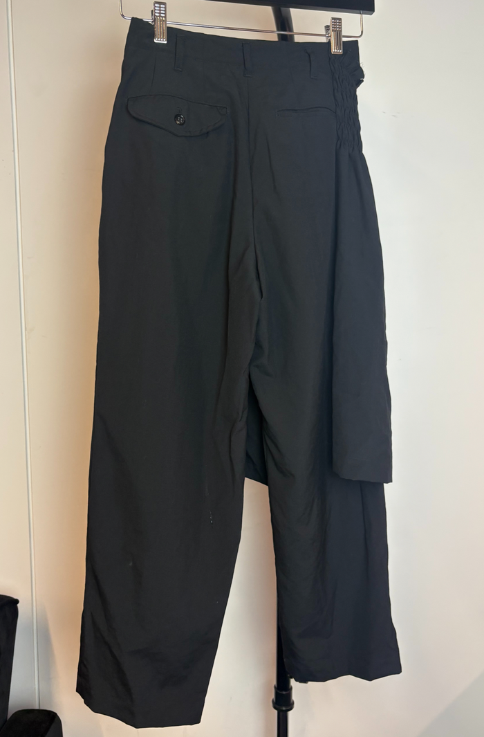 Comme Des Garcons Smocked Panel Pants