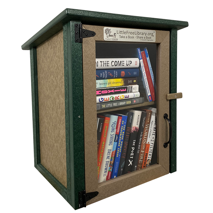 Composite Two Story Forest Kit Little Free Library