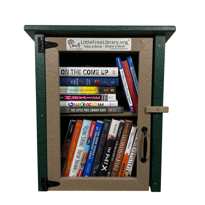 Composite Two Story Forest Kit Little Free Library