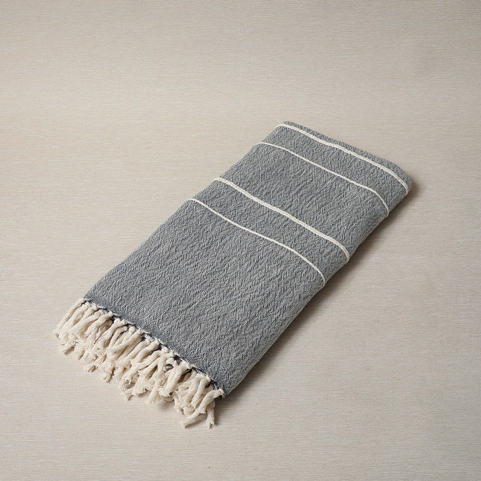 Contemporary Throw - Variegated Stripes