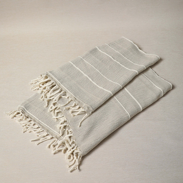 Contemporary Throw - Variegated Stripes