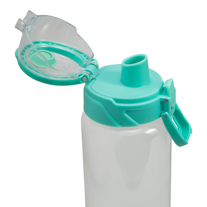 Cool Gear® Cylinder Bottle with Halo Lid - 32 Oz.