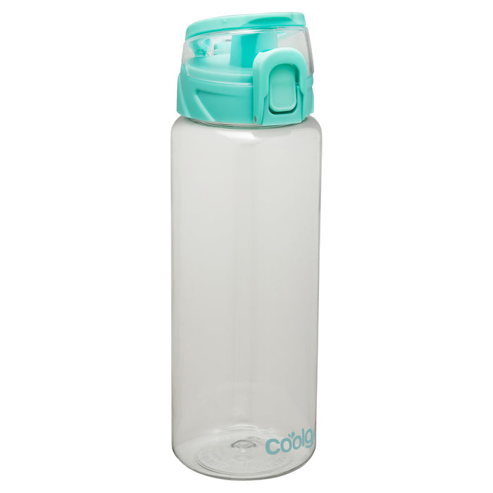 Cool Gear® Cylinder Bottle with Halo Lid - 32 Oz.