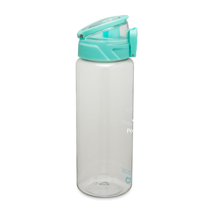 Cool Gear® Cylinder Bottle with Halo Lid - 32 Oz.