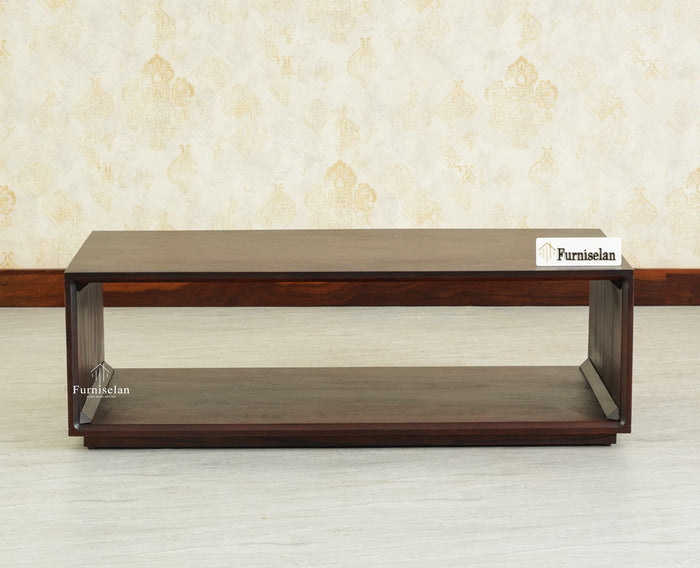 Copenhagen Simple Wooden Coffee Table Furniselan - Grey Finish