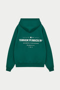 COPYRIGHT MULTI GRAPHIC HOODIE - GREEN