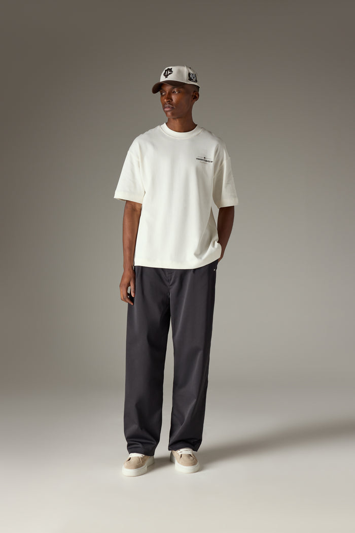COPYRIGHT MULTI GRAPHIC T-SHIRT - OFF WHITE