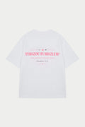 COPYRIGHT MULTI GRAPHIC T-SHIRT - PINK