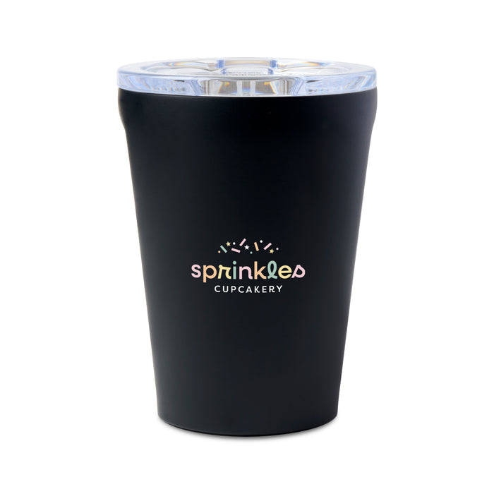 CORKCICLE® Tumbler - 12 Oz. - Matte Black | Custom Branded | Lemon Print