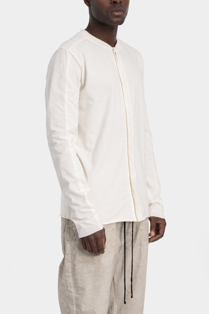 Thom Krom | SS26 - Cotton jersey shirt, Cream MTS911