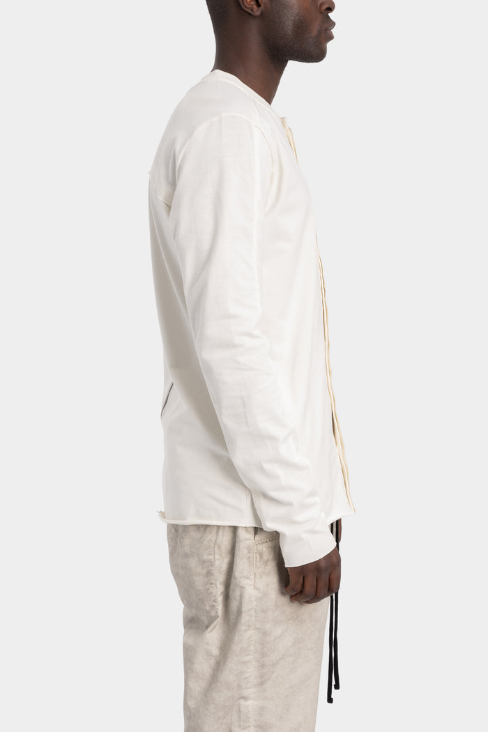 Thom Krom | SS26 - Cotton jersey shirt, Cream MTS911