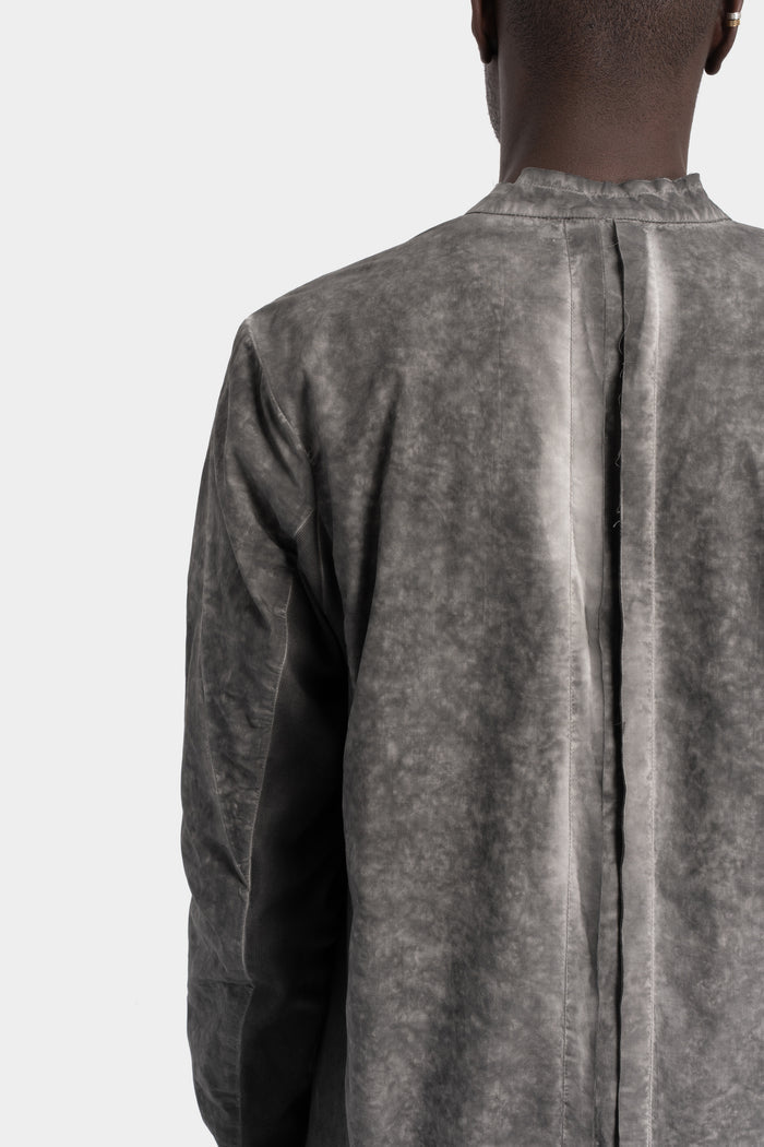 Thom Krom | SS26 - Cotton poplin shirt , Vegetal black MH178