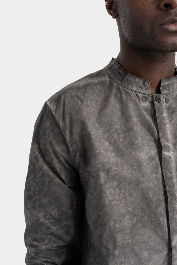 Thom Krom | SS26 - Cotton poplin shirt , Vegetal black MH178
