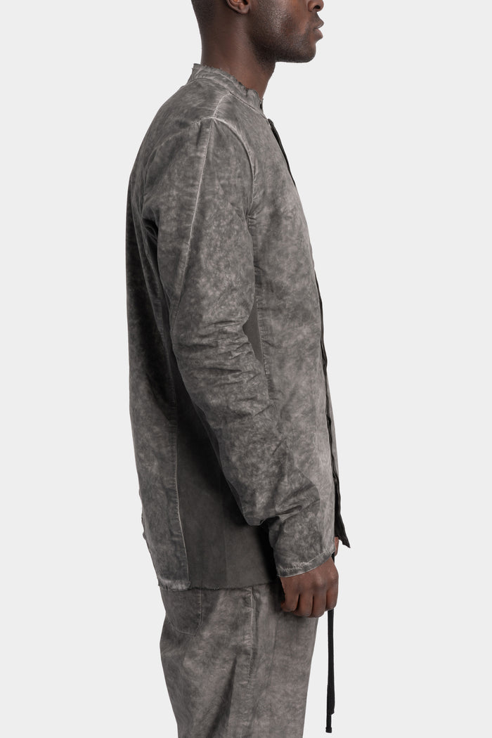 Thom Krom | SS26 - Cotton poplin shirt , Vegetal black MH178
