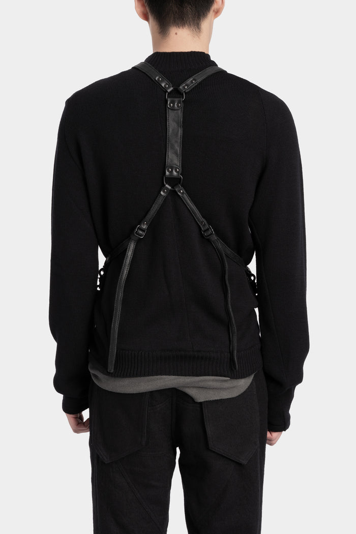 TEO+NG | KYRI Crinkled leather harness