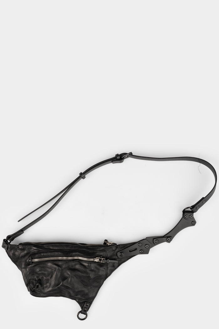 Crossbody leather bag