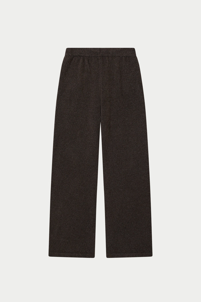 CTRE KNITTED JOGGERS - BROWN