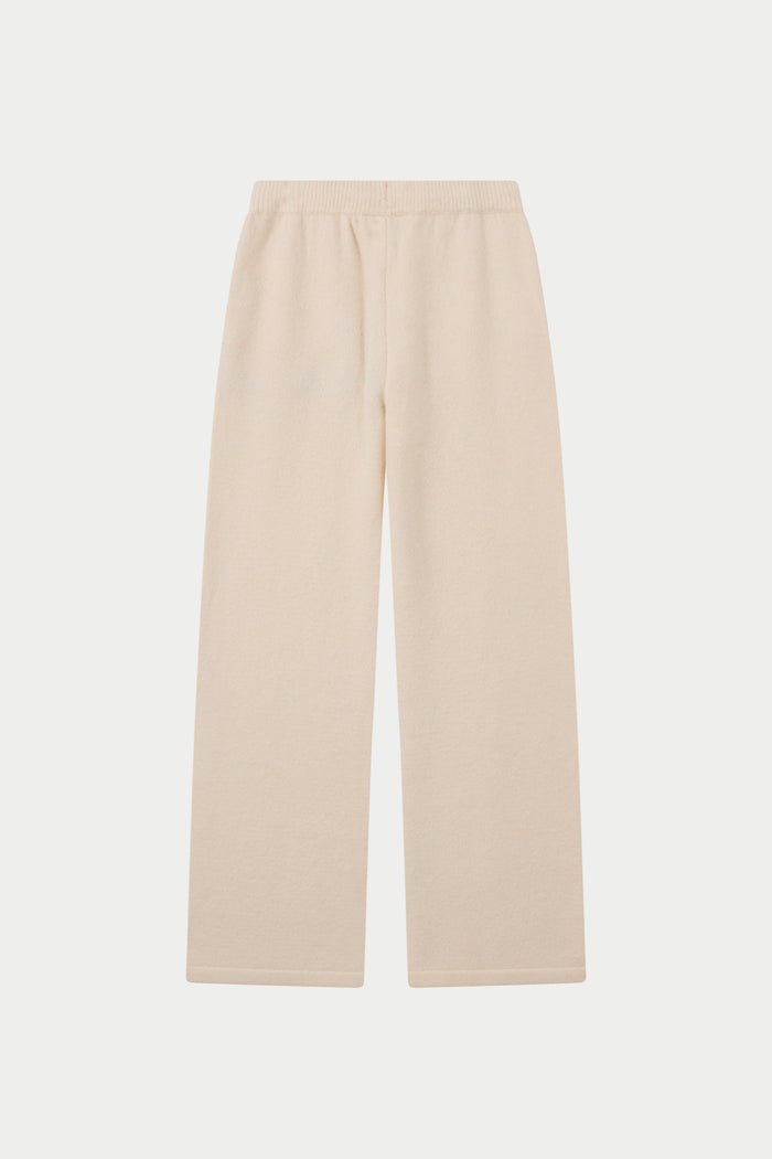 CTRE KNITTED JOGGERS - OFF WHITE
