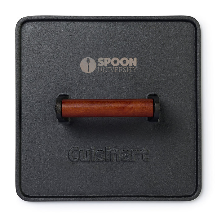 Cuisinart Outdoors® XL Cast Iron Griddle Press