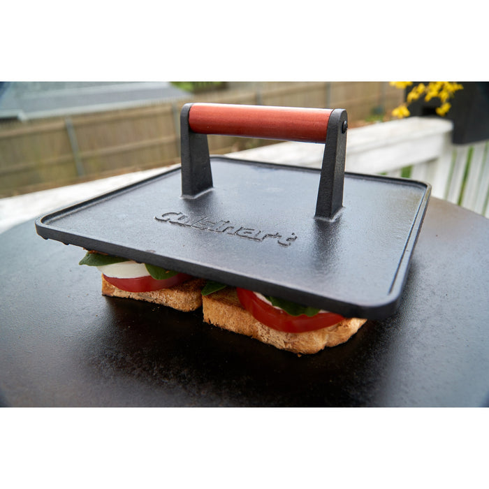 Cuisinart Outdoors® XL Cast Iron Griddle Press