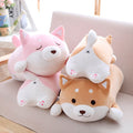 Cute Fat Shiba Innu Plush Toy Pillow | Soft Stuffed Dog Pillow