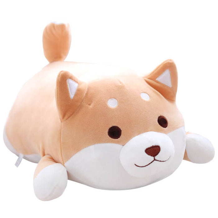 Cute Fat Shiba Innu Plush Toy Pillow | Soft Stuffed Dog Pillow