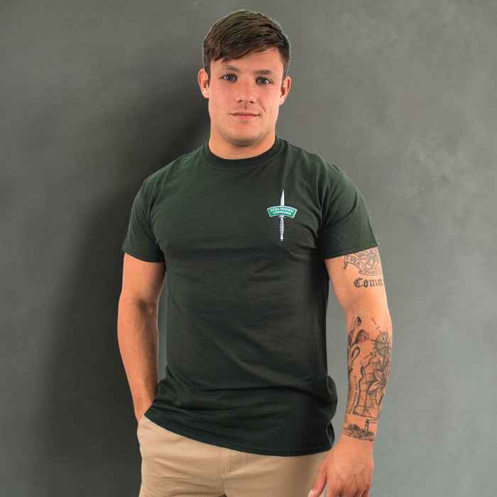 Dagger and Flash T-Shirt - Green