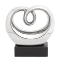 Decorative Perfect Polished Abstract Whirling Tabletop Sculpture