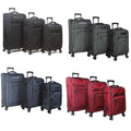 Dejuno Executive 3-Piece Spinner Luggage Set with USB Port