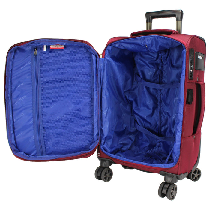 Dejuno Executive 3-Piece Spinner Luggage Set with USB Port