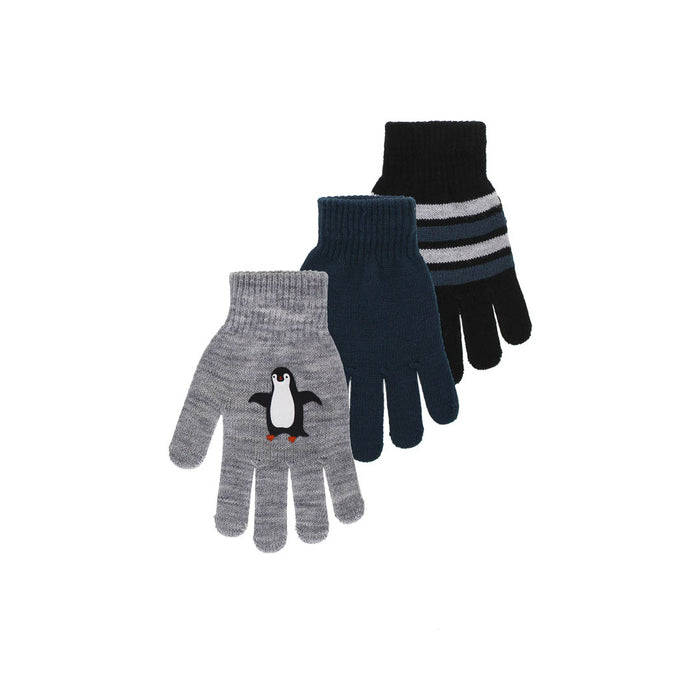 118882-43-DENSLEY_CO_3_paires_de_gants_pour_enfants_46X-01-2902200033-DENSLEY & CO | 3 PAIRS OF GLOVES 4-6x-Kids Gloves | Accessories-Densley & Co-Yellow Shoes