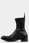 Atadep Itterom | Diagonal zip wild horse leather boots