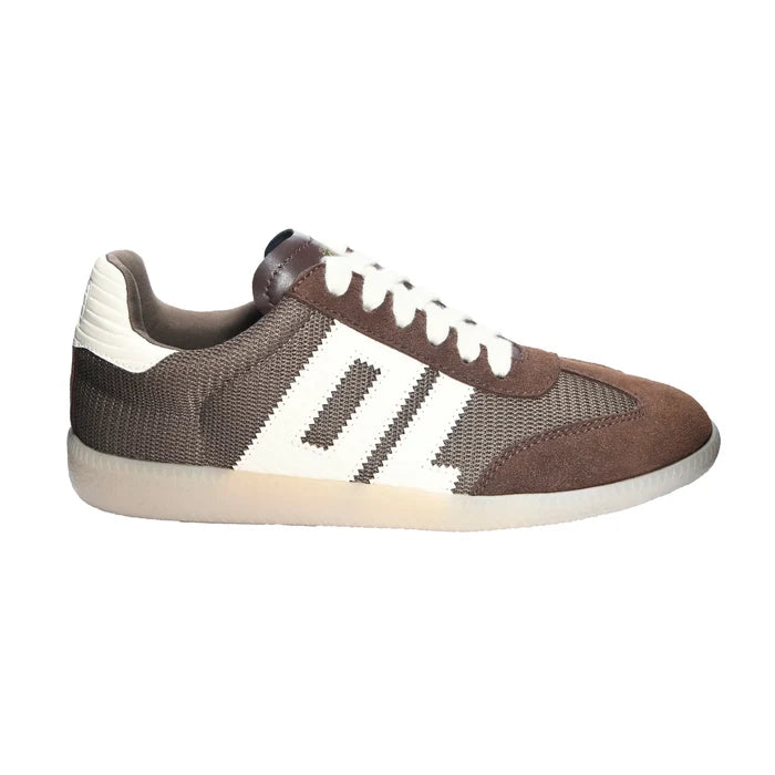 chinese dirty laundry brown suede trackstar low top DL sneaker dupes right side