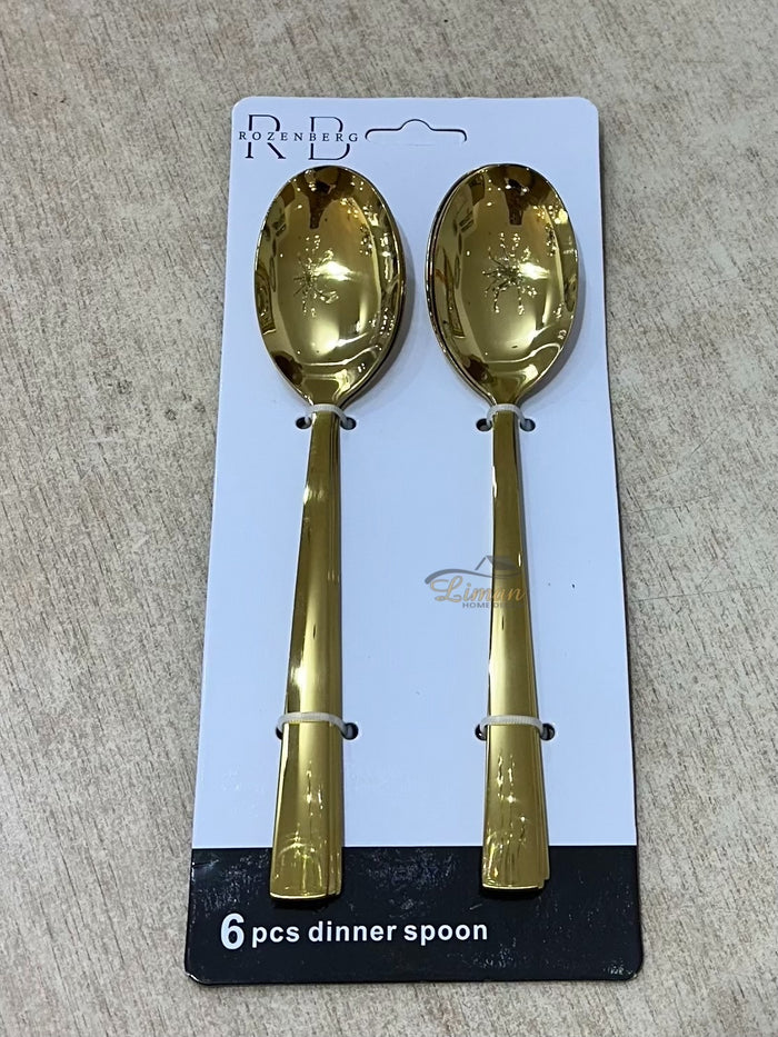 ROZENBERG DIVA GOLD DINERLEPEL 6 DELIG