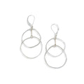 Diverge Circle Drops Minimalist Statement Earrings