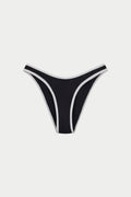 DOUBLE LAYER BIKINI BOTTOMS - BLACK