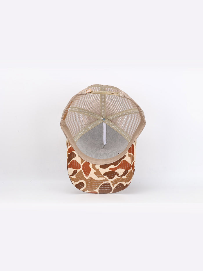 Duck Camo Trucker Rope Hat